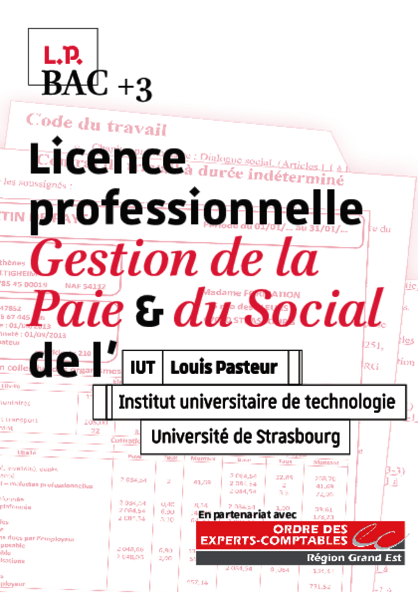 LP Gestion de la paie et du social (GPS)